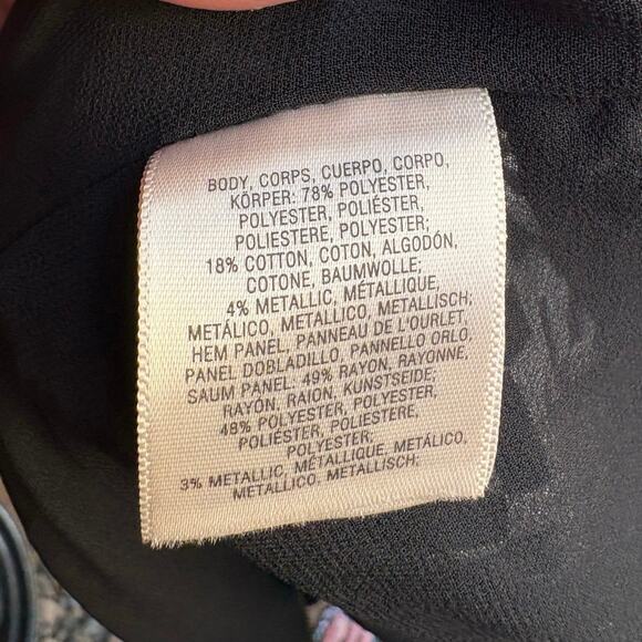 Anthropologie / Maeve Tilde Mod 60s Polka Dot Metallic Shift Dress - XSP - Picture 8 of 10